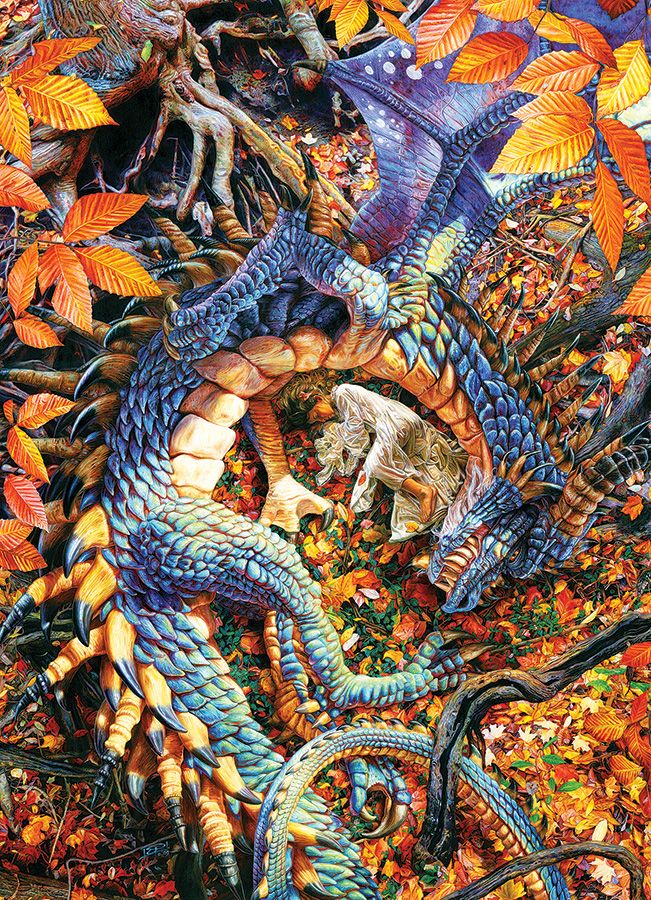 1000 pcs - Abby's Dragon