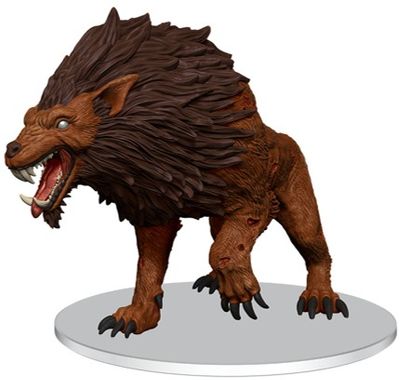 D&amp;D Icons of the Realms: Dire Worg Premium Painted Miniature