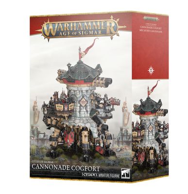 Warhammer Age of Sigmar: Cities of Sigmar - Cannonade Cogfort / Conqueror Cogfort