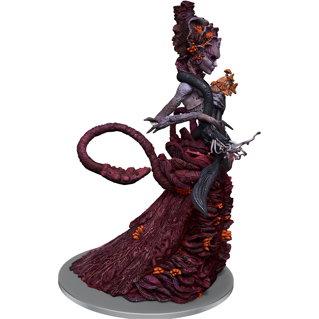 D&amp;D Icons of the Realms: Zuggtmoy, Demon Queen of Fungi Premium Painted Miniature