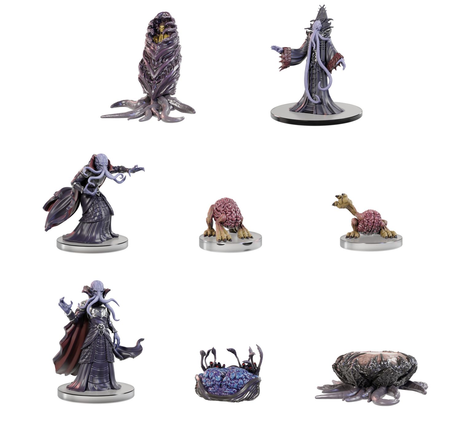 D&amp;D Icons of the Realms: Adventure in a Box - Mind Flayer Voyage Premium Painted Miniature Set