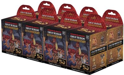 D&amp;D Icons of the Realms: Miniature Booster Brick - 50th Anniversary