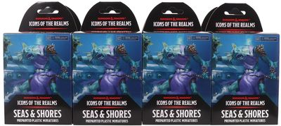D&amp;D Icons of the Realms: Miniature Booster Brick - Seas &amp; Shores
