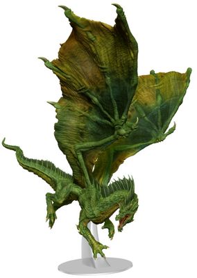 D&amp;D Icons of the Realms: Adult Green Dragon Premium Painted Miniature