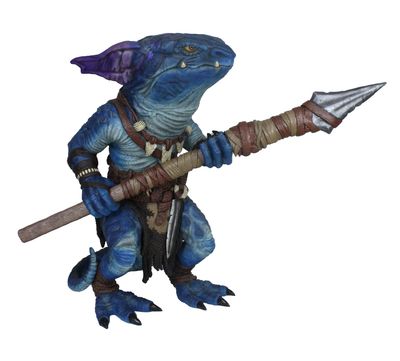 Pathfinder Deep-Cut Replicas: Life-sized Blue Kobold