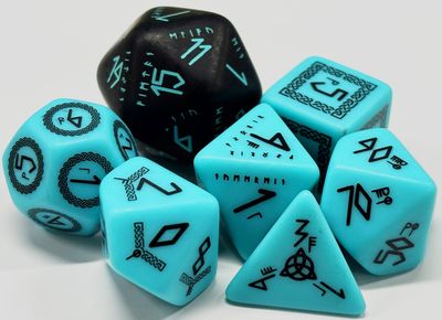 Berserkr RPG: 7-Piece Dice Set