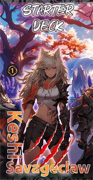 Soul Masters TCG: Starter Deck - Keshi Savageclaw