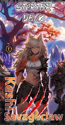 Soul Masters TCG: Starter Deck - Keshi Savageclaw