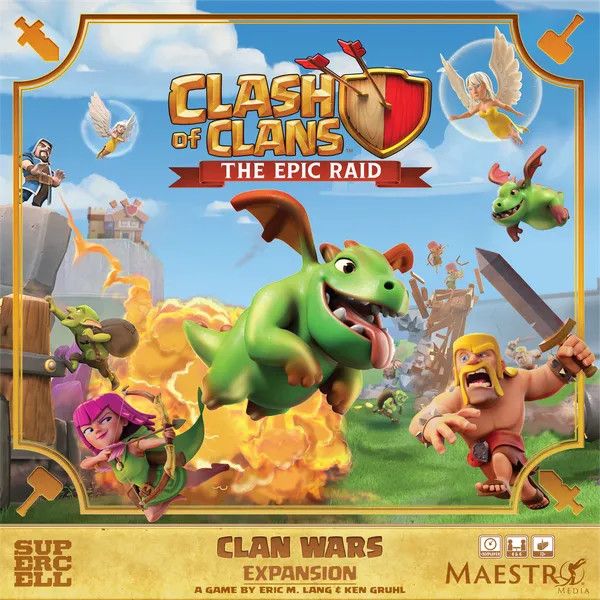 Clash of Clans: The Epic Raid - Clan Wars Expansion