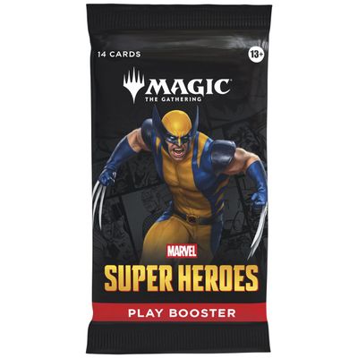 Magic the Gathering TCG Marvel Super Heroes Play Booster Pack