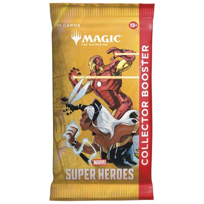 Magic the Gathering TCG Marvel Super Heroes Collector Booster Pack