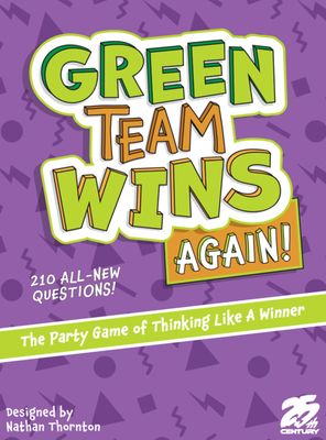 **PRE-ORDER** Green Team Wins Again