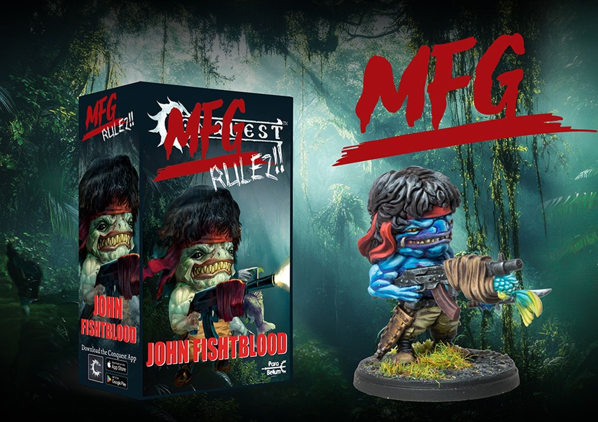 Conquest: Murderous Fish Gnome - John Fishtblood