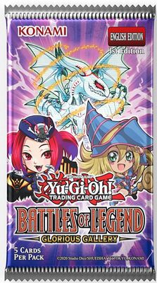 Yu-Gi-Oh: Battles of Legend: Glorious Gallery Booster Pack