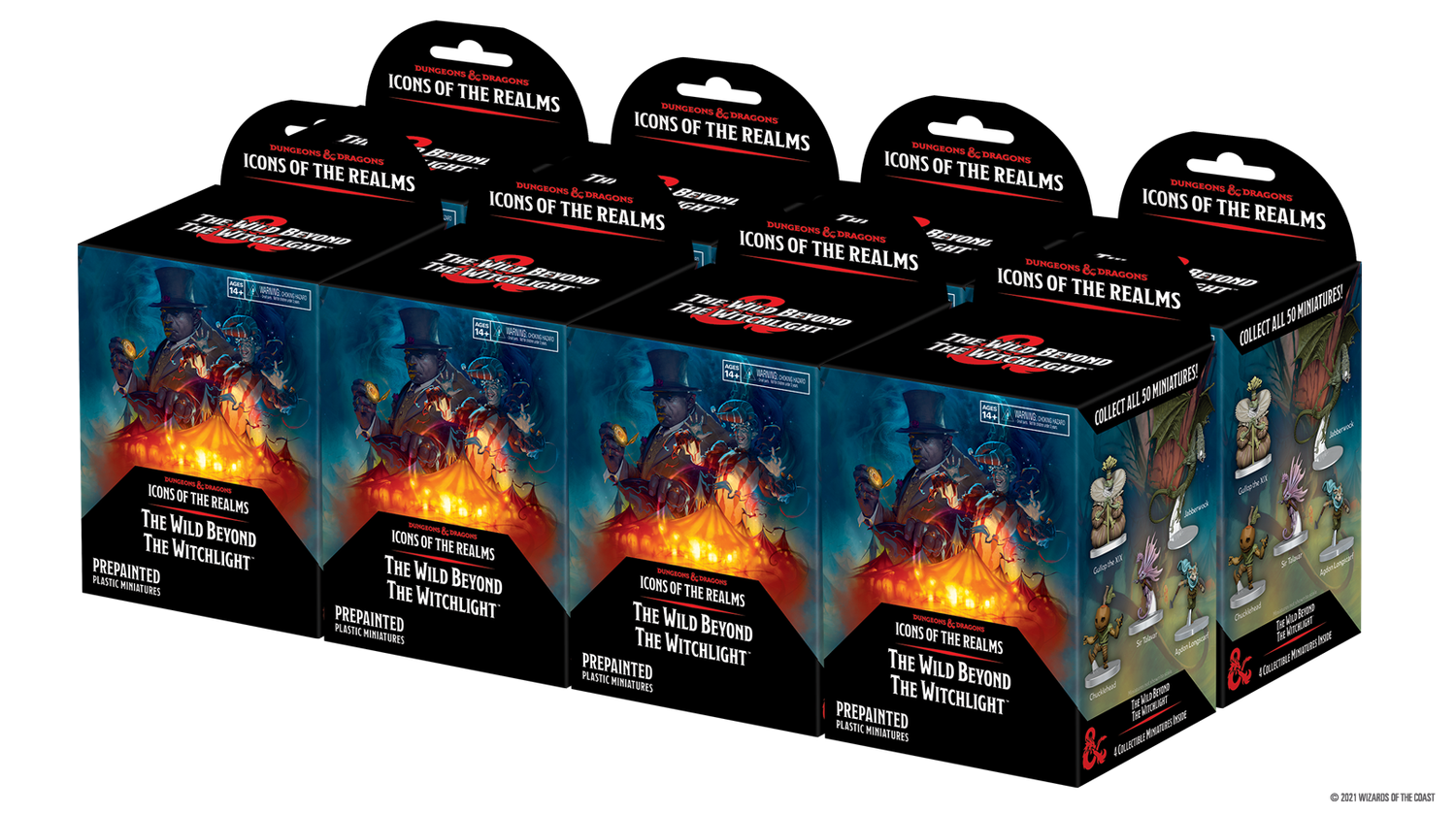 D&amp;D Icons of the Realms: Miniature Booster Brick - The Wild Beyond the Witchlight