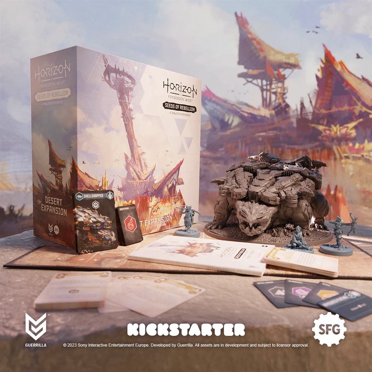 Horizon Forbidden West: The Board Game: Desert Expansion
