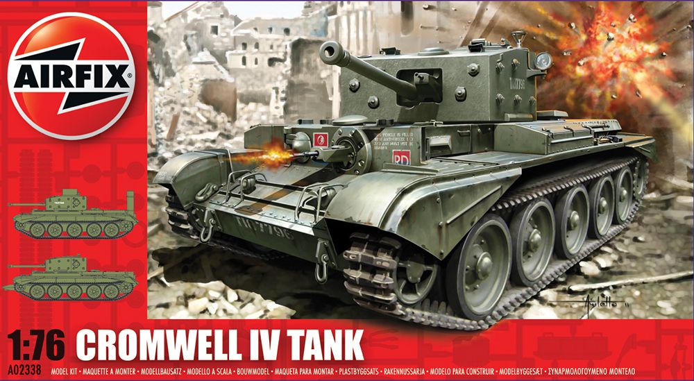 Cromwell IV Tank Model Kit (1:76 Scale)