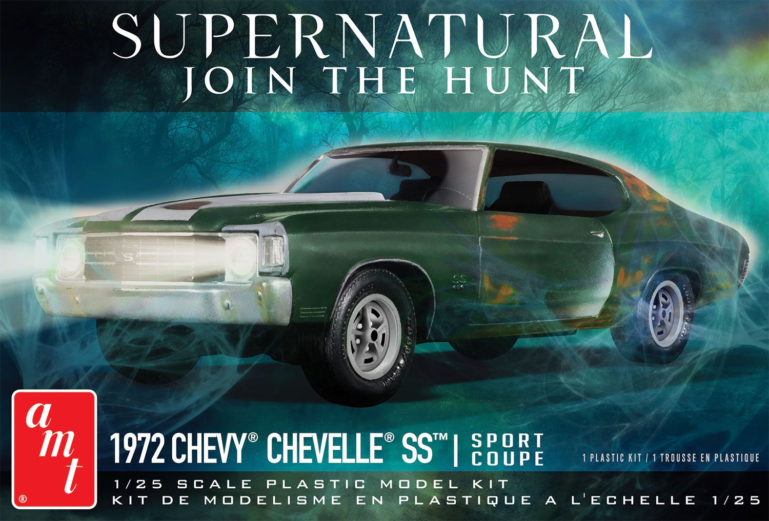 1972 Chevy Chevelle SS (Supernatural) Model Kit (1:25 Scale)
