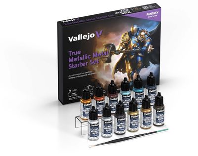 Vallejo: True Metallic Metal Color Starter Set
