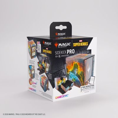 Deck Box - Sidekick Pro XL (100+) - MTG Marvel Super Heroes -