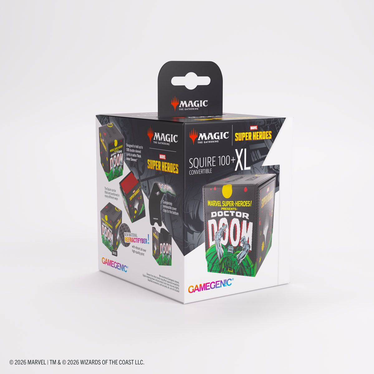 Deck Box - Squire Plus XL (100+) - MTG Marvel Super Heroes -