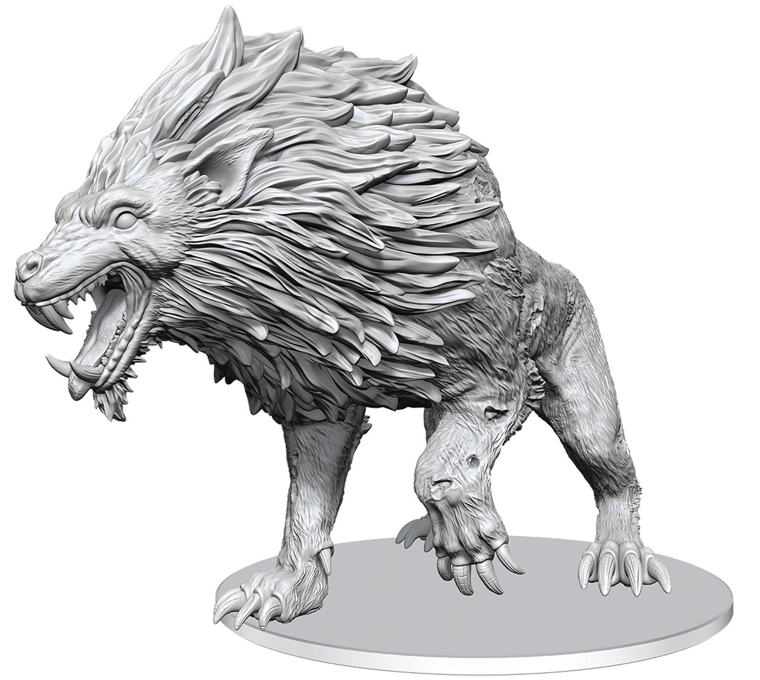 Wizkids Primed Miniatures - Monster - Dire Worg