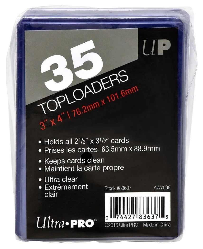 Toploaders - 3" x 4" - Ultra Pro - 35/pk