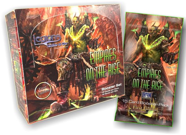 Legions: Realms at War TCG - Empires on the Rise Booster Pack