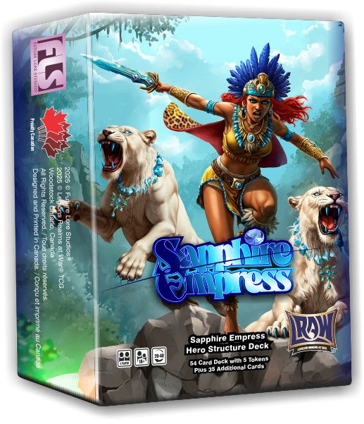 Legions: Realms at War TCG - Sapphire Empress Hero Structure Deck