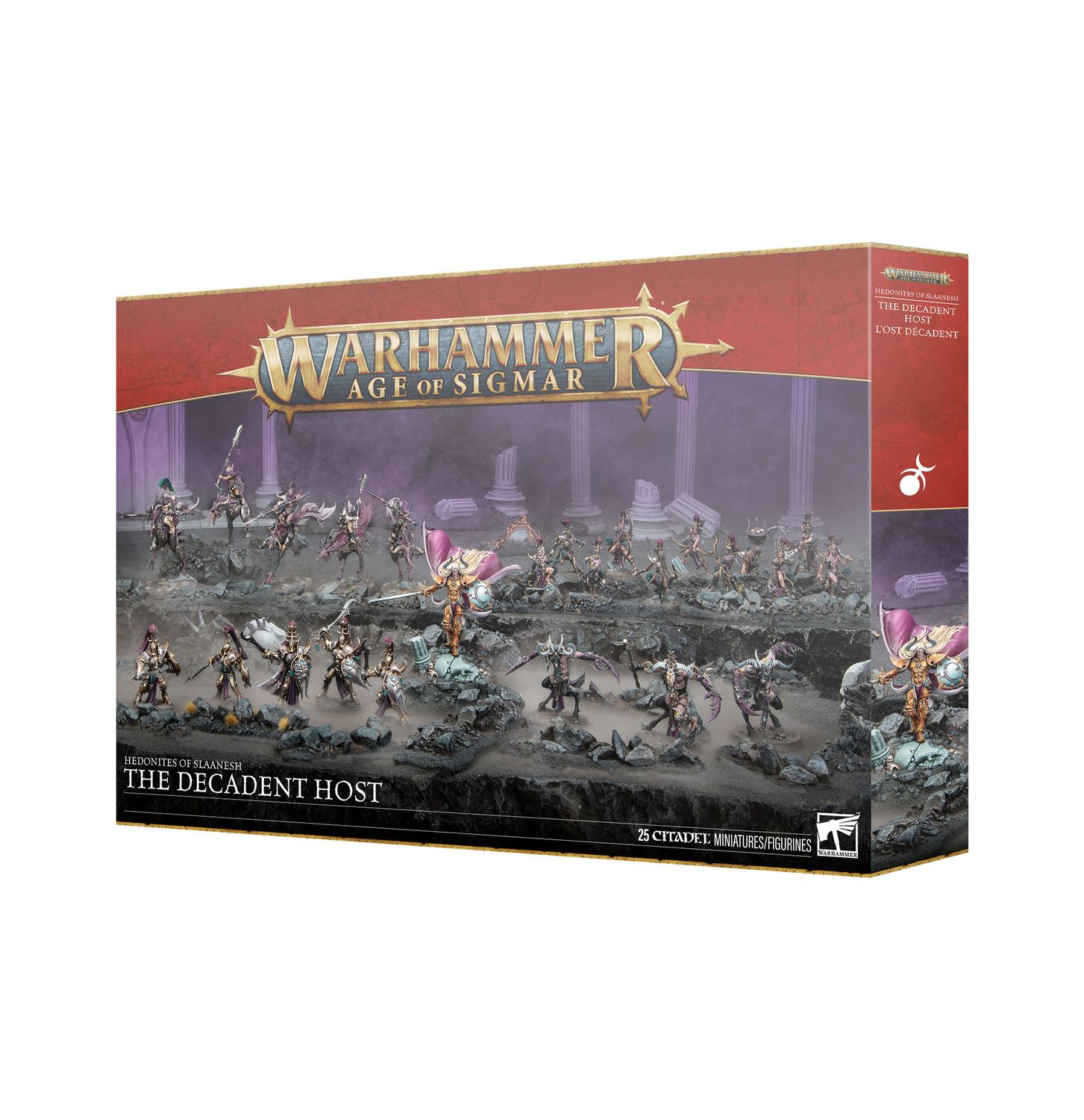 Warhammer Age of Sigmar: Hedonites of Slaanesh - Battleforce - The Decadent Host