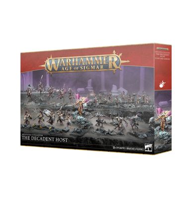 Warhammer Age of Sigmar: Hedonites of Slaanesh - Battleforce - The Decadent Host