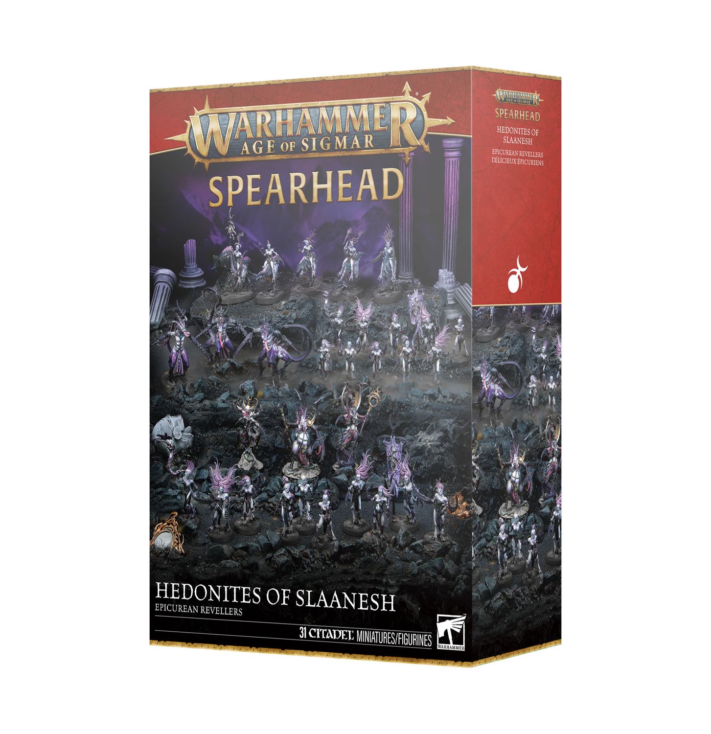Warhammer Age of Sigmar: Hedonites of Slaanesh - Spearhead - Epicurean Revellers