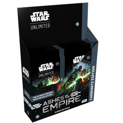 Star Wars Unlimited TCG Ashes of the Empire Carbonite Booster Box