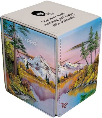 Deck Box - Alcove Flip: Bob Ross - Mighty Mountain Lake