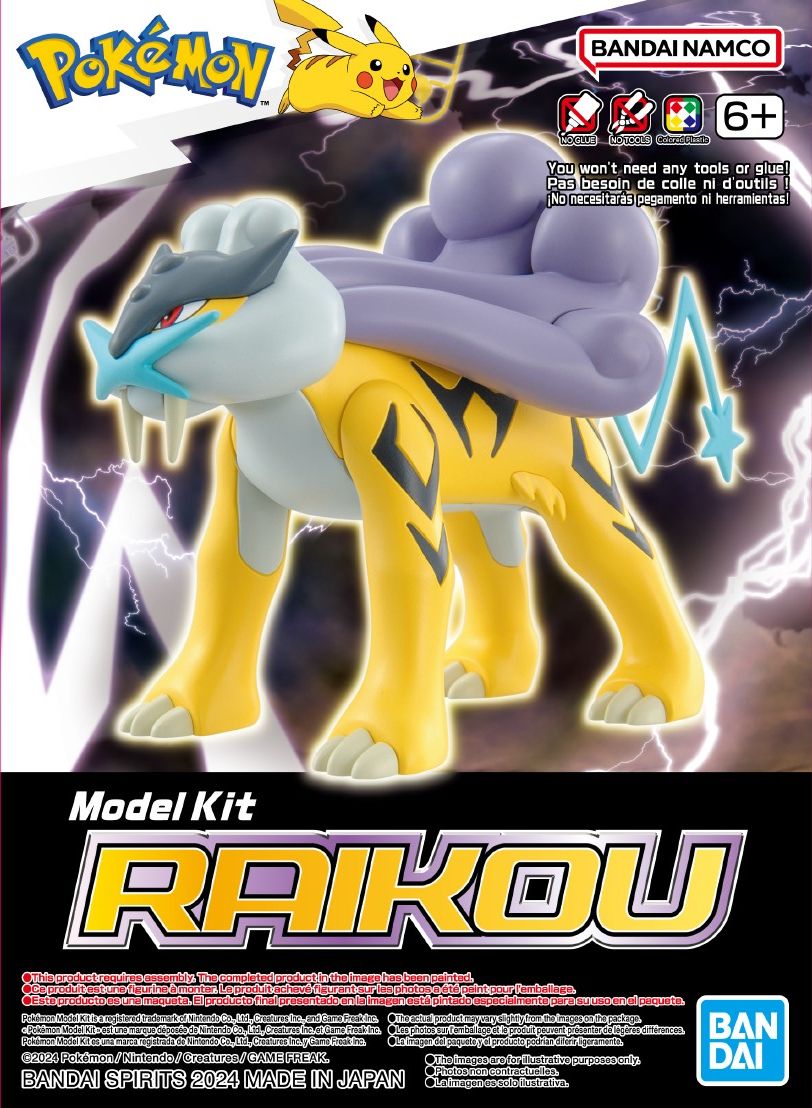 Pokemon: Raikou - Quick Model Kit