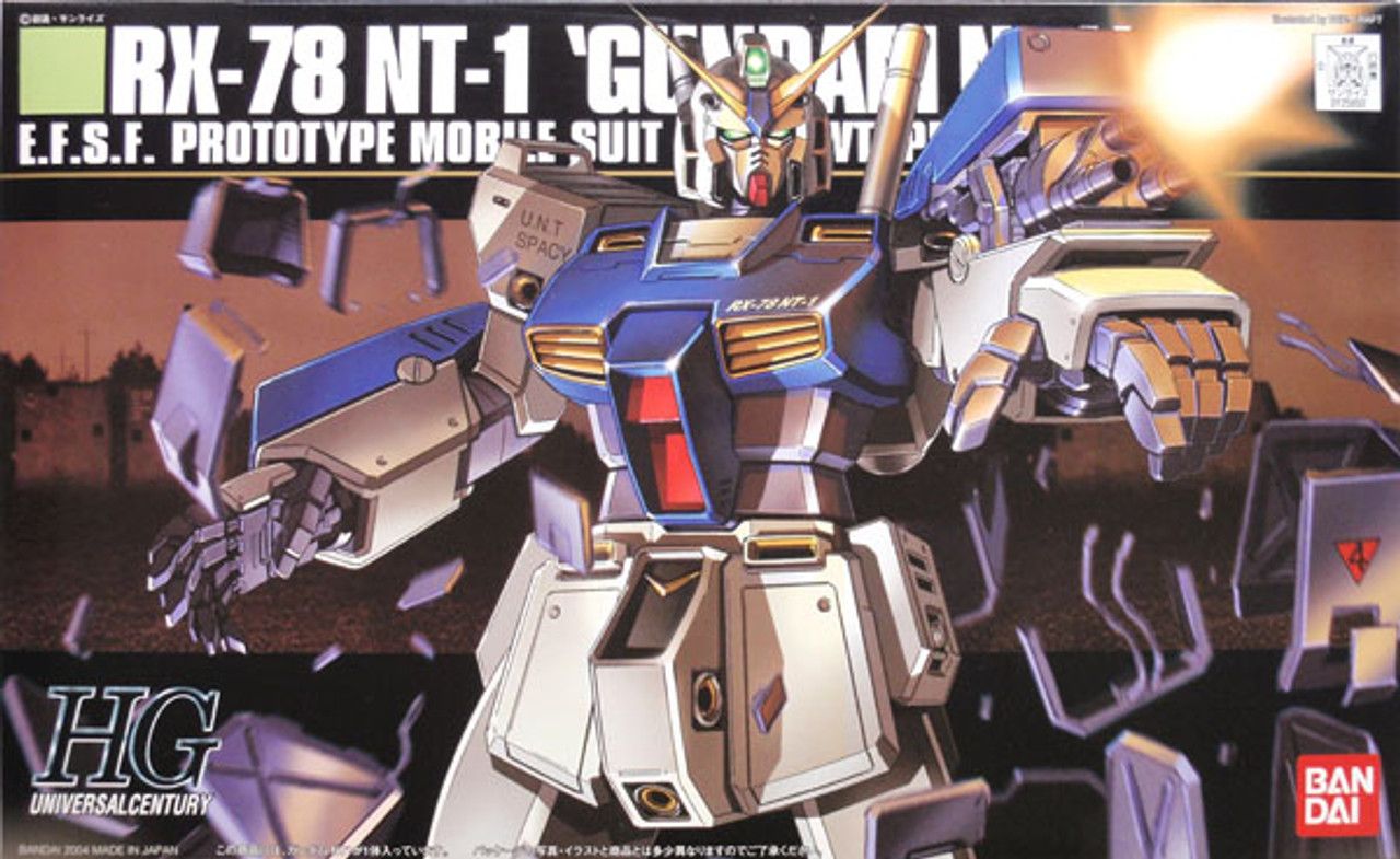 RX-78NT-1 Gundam Alex "Gundam 0080" Model Kit (1:144 Scale)