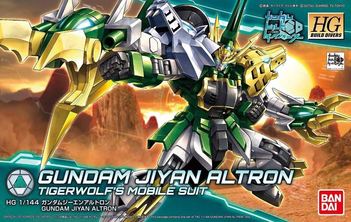 Gundam Jiyan Altron "Gundam Build Divers" Model Kit (1:144 Scale)