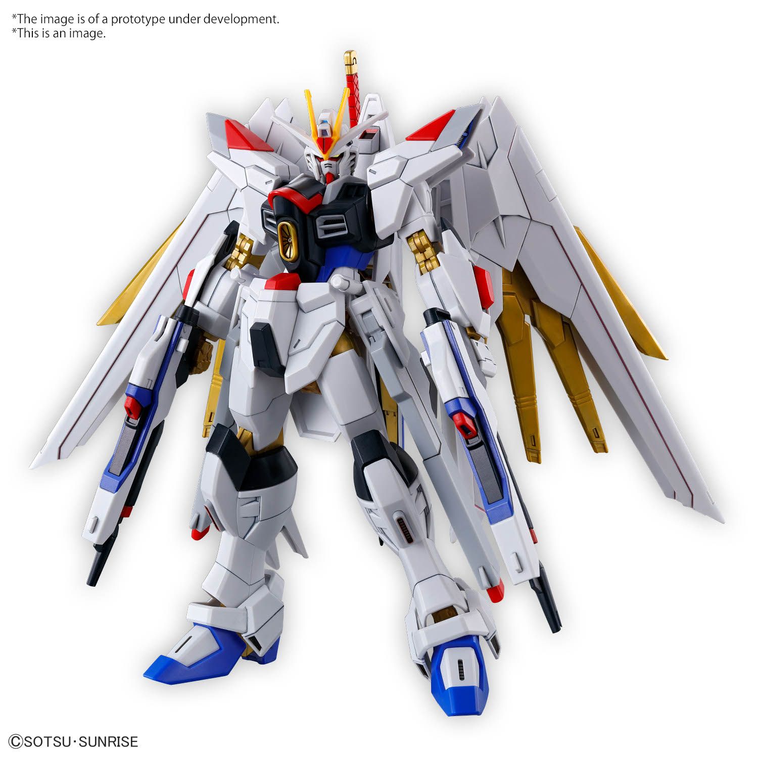Mighty Strike Freedom Gundam "Gundam SEED Freedom" Model Kit (1:144 Scale)