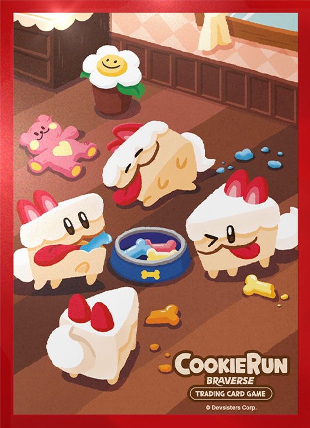 Sleeves - 63x88mm - 65/pk - CookieRun - Jelly Dovey Cake Hounds