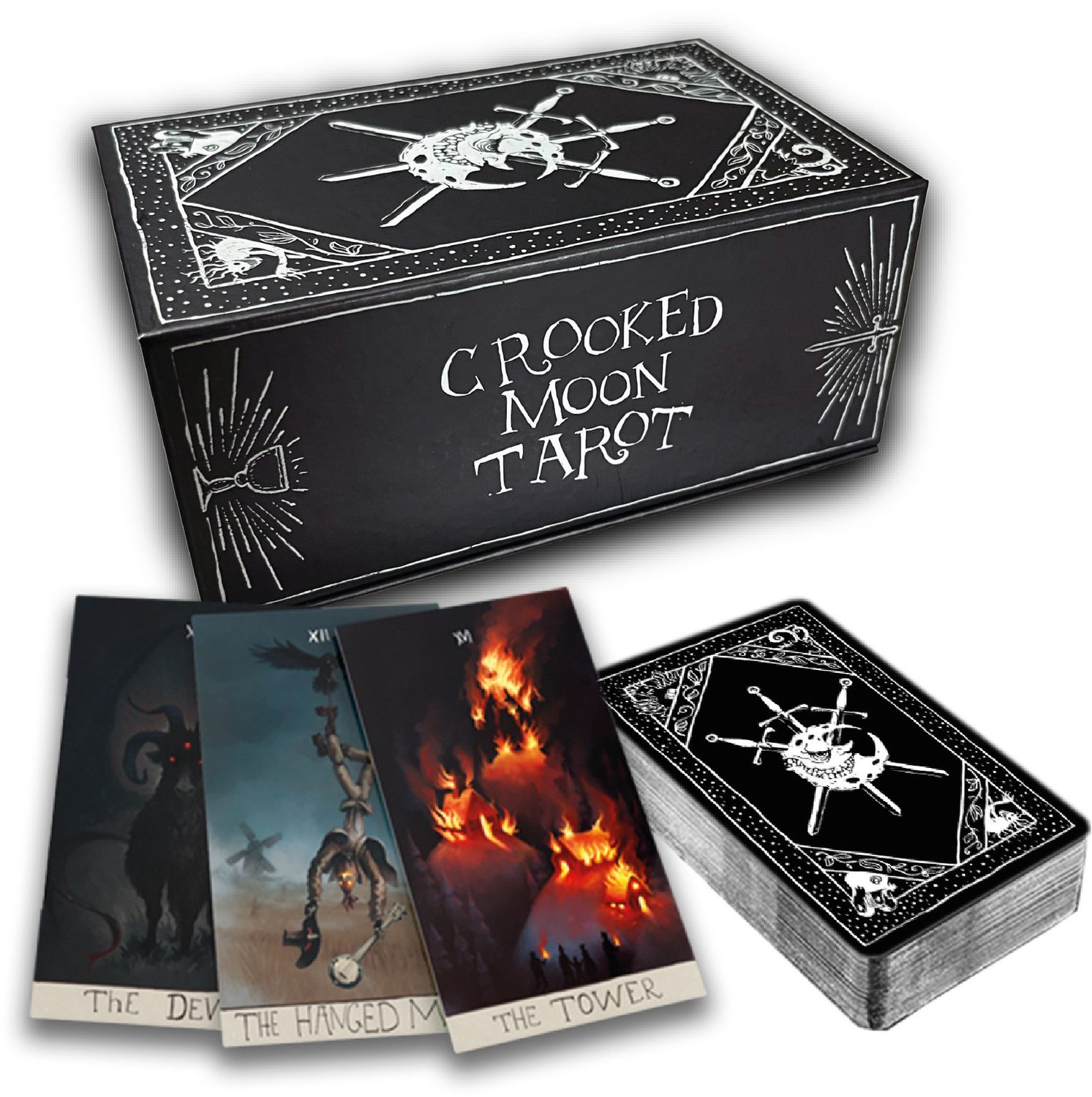 The Crooked Moon RPG: Deluxe Tarot Deck