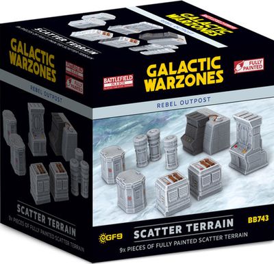 Battlefield in a Box: Galactic Warzones - Scatter Terrain