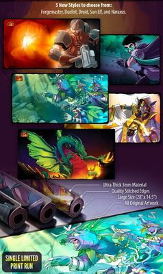 Playmat - Dice Throne: Vanguard -