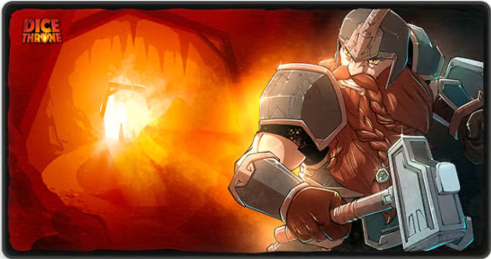 Playmat - Dice Throne: Vanguard -, Type: Forgemaster
