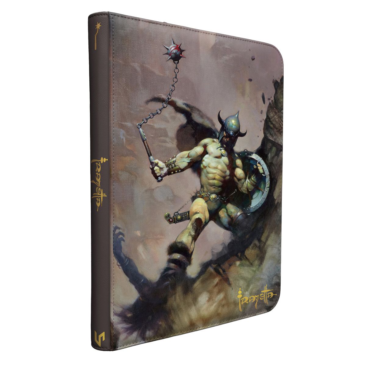 9-Pocket Pro Binder - Zippered - Frank Frazetta - Warrior with Ball and Chain