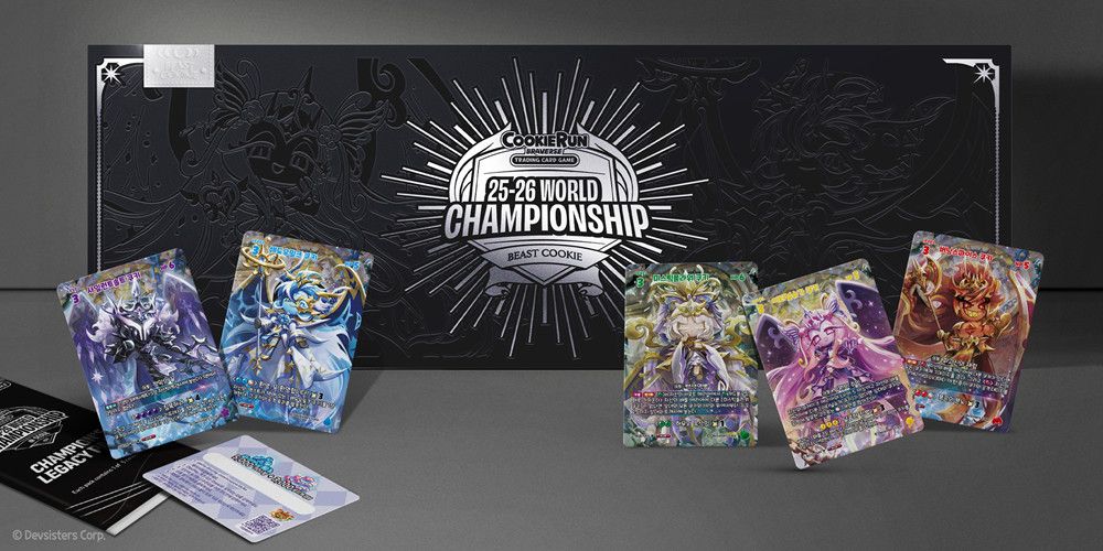 Cookierun TCG: 25-26 Championship Beast Cookie Collectible Card Set