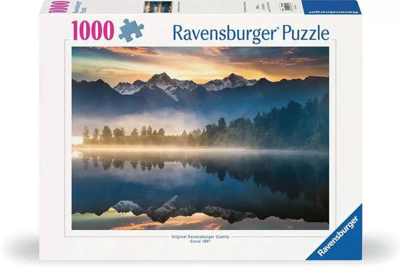 1000 pcs - Lake Matheson, New Zealand