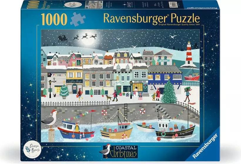 1000 pcs - Coastal Christmas