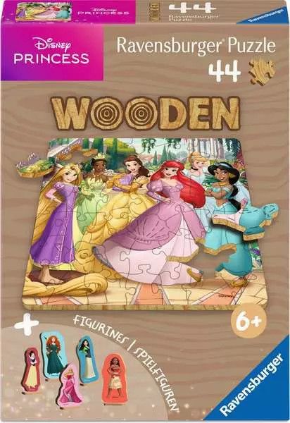 44 pcs - Disney Princesses (Wooden Puzzle)