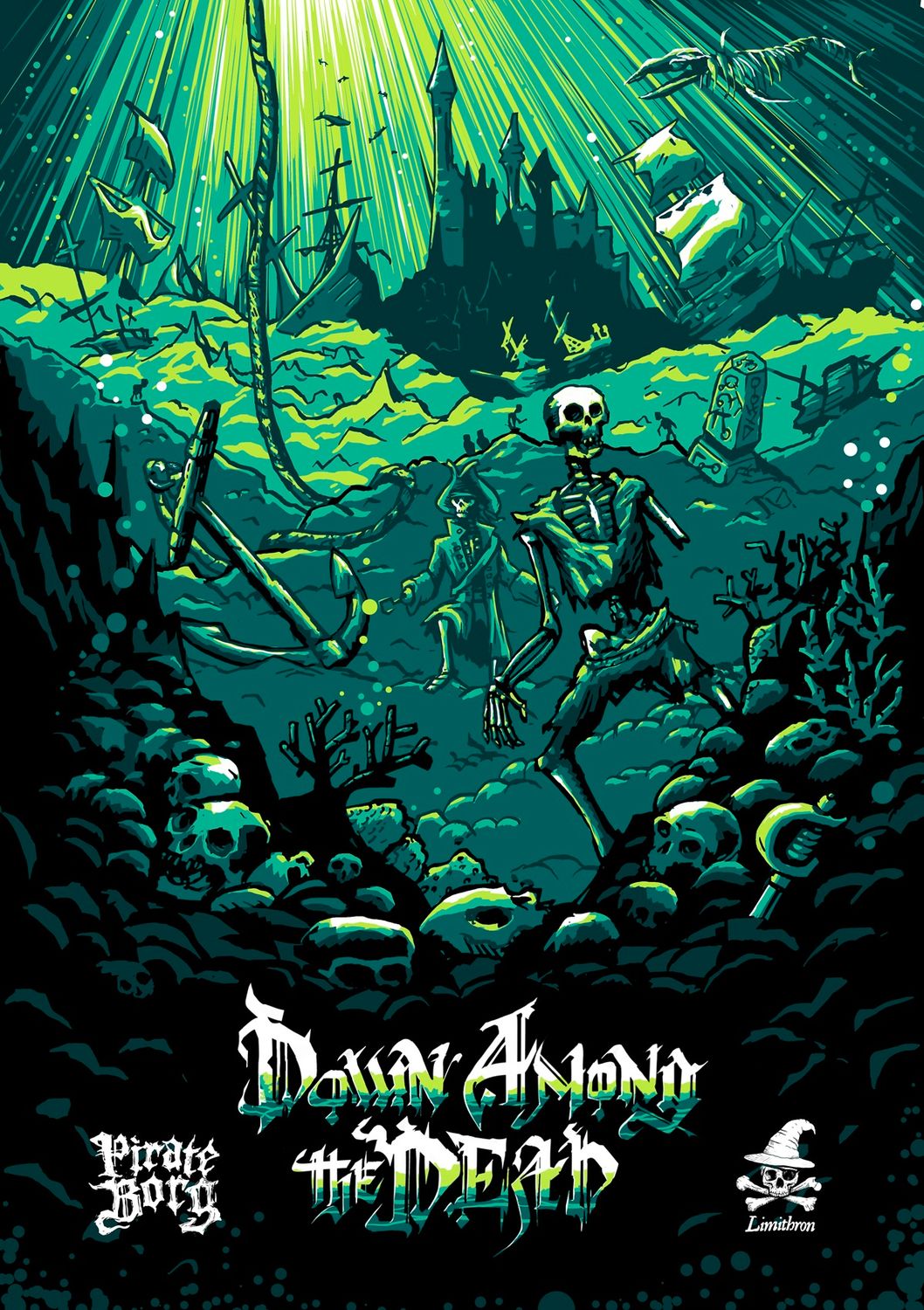 Pirate Borg RPG: Down Among the Dead