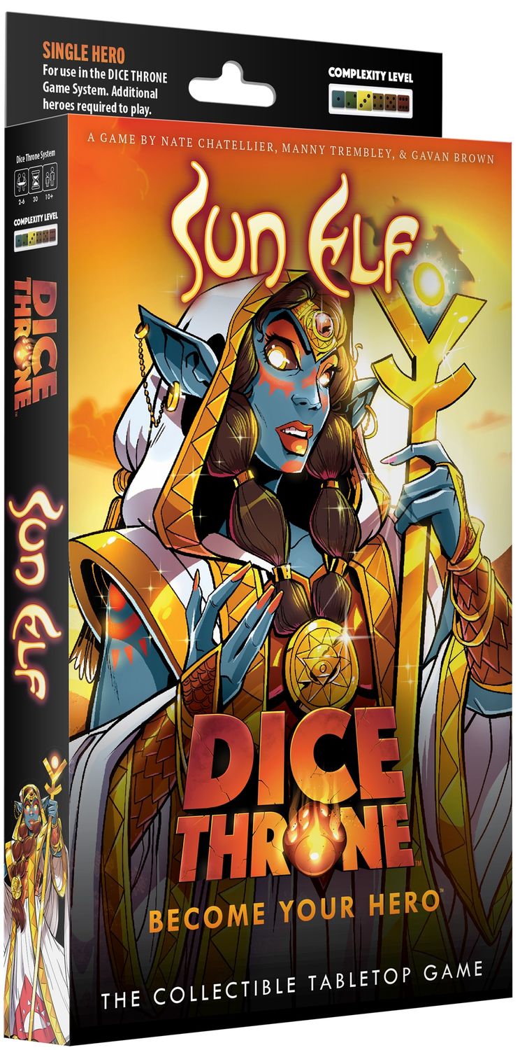 Dice Throne: Single Hero Box - Sun Elf